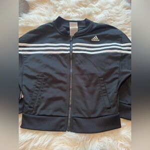 Adidas Black Zip-Up Jacket